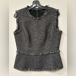 BCBG MaxAria Womens Zip Top